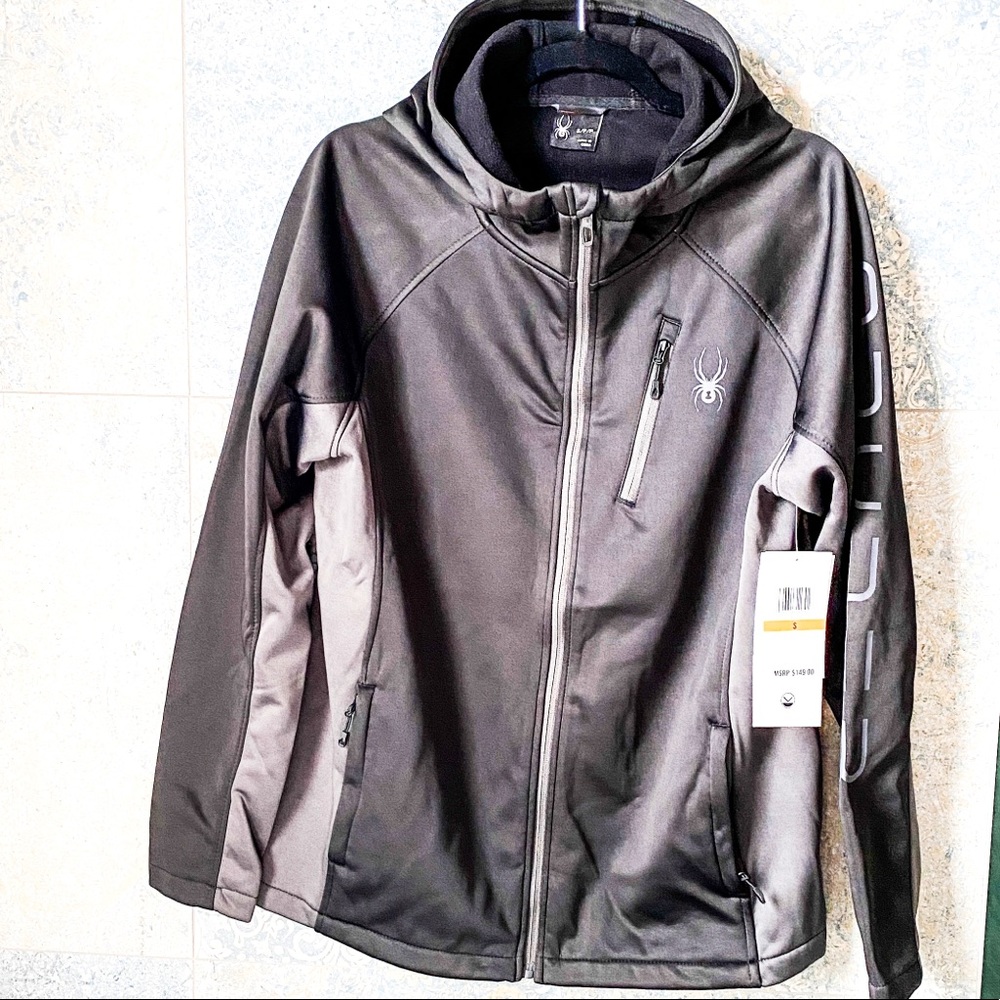NWT Spyder Soft Shell Hooded Jacket